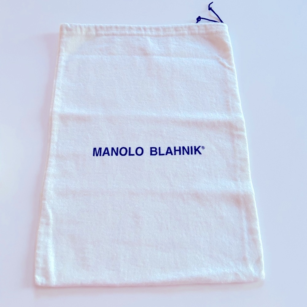 Manolo Blahnik shoe/purse dust protector